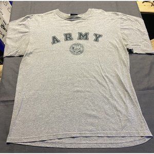 U.S. Army Gray Graphic Crew Neck Tee Men's XL